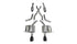 Corsa Sport Cat-Back Exhaust 11+ Dodge Durango 5.7L
